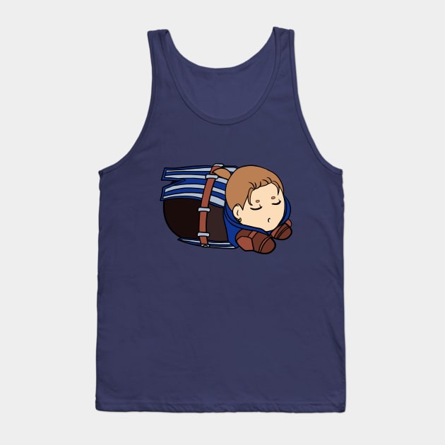 Chibi Warden Anders Tank Top by SapphireAngelBunny